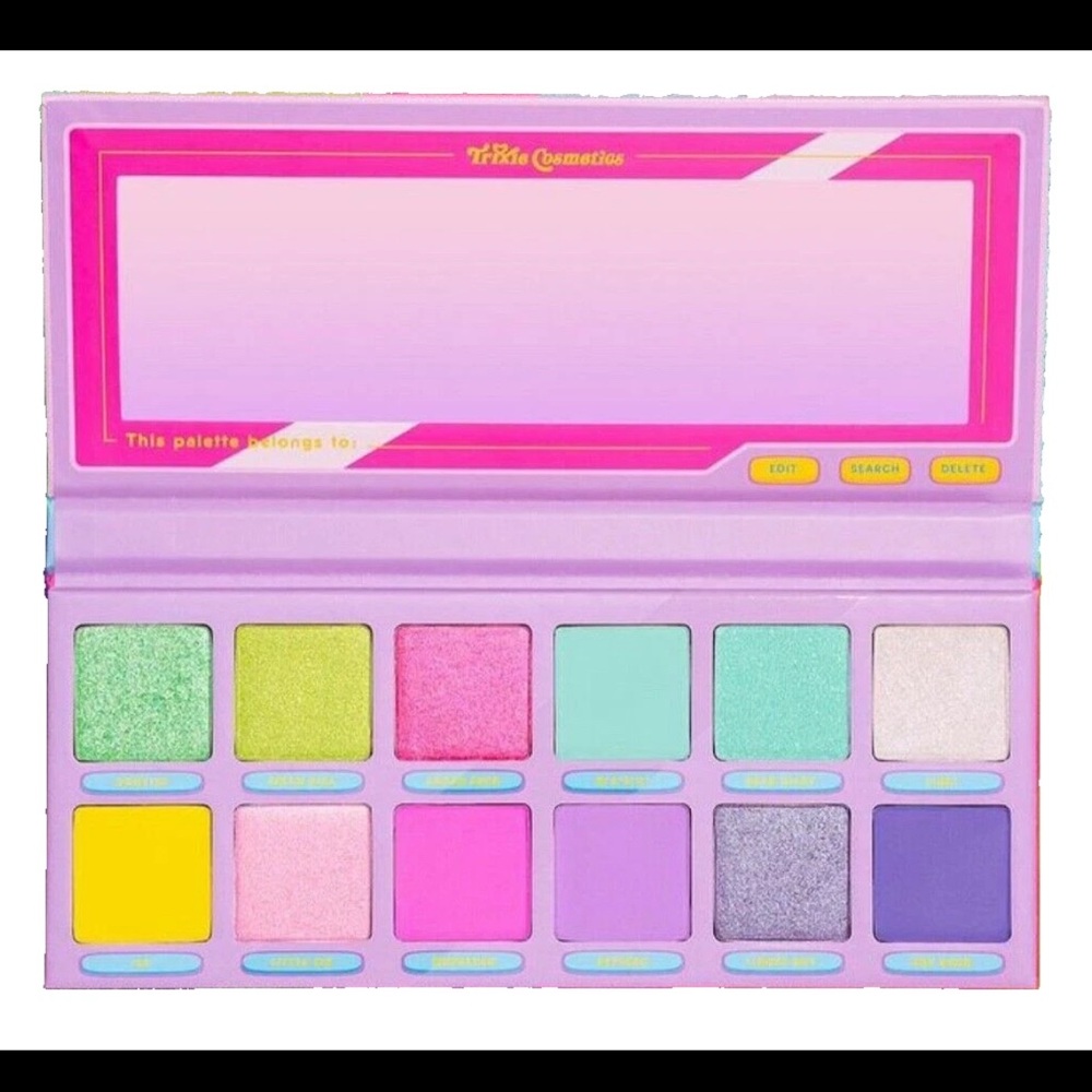 Trixie Cosmetics Girl Talk Limited Eye Shadow Palette NEW WITH BOX
